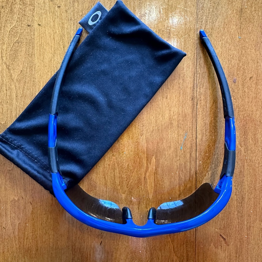 Oakley Flak Jacket Sunglasses Blue/Black